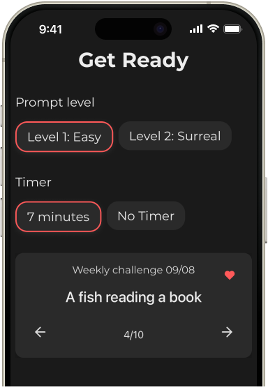 Get a playful prompt interface