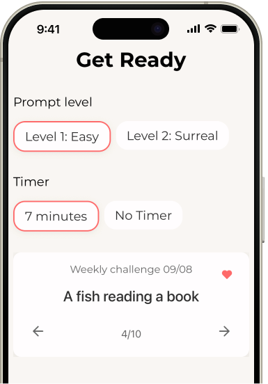 Get a playful prompt interface