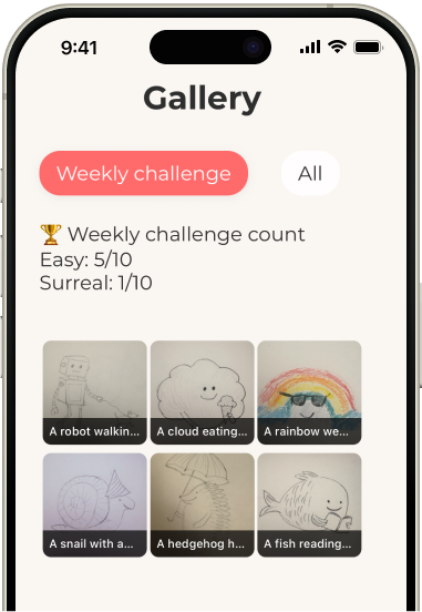 Weekly challenge gallery